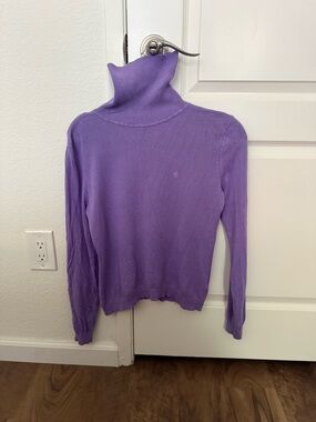 Lauren Ralph Lauren Silk Turtleneck